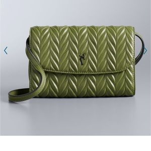 New Simply Vera Vera wang signature Envelope Crossbody Bag